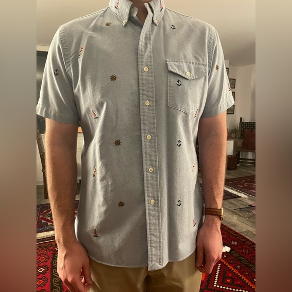 Ralph Lauren Mens Nautical Shirt - Picture 1 of 8
